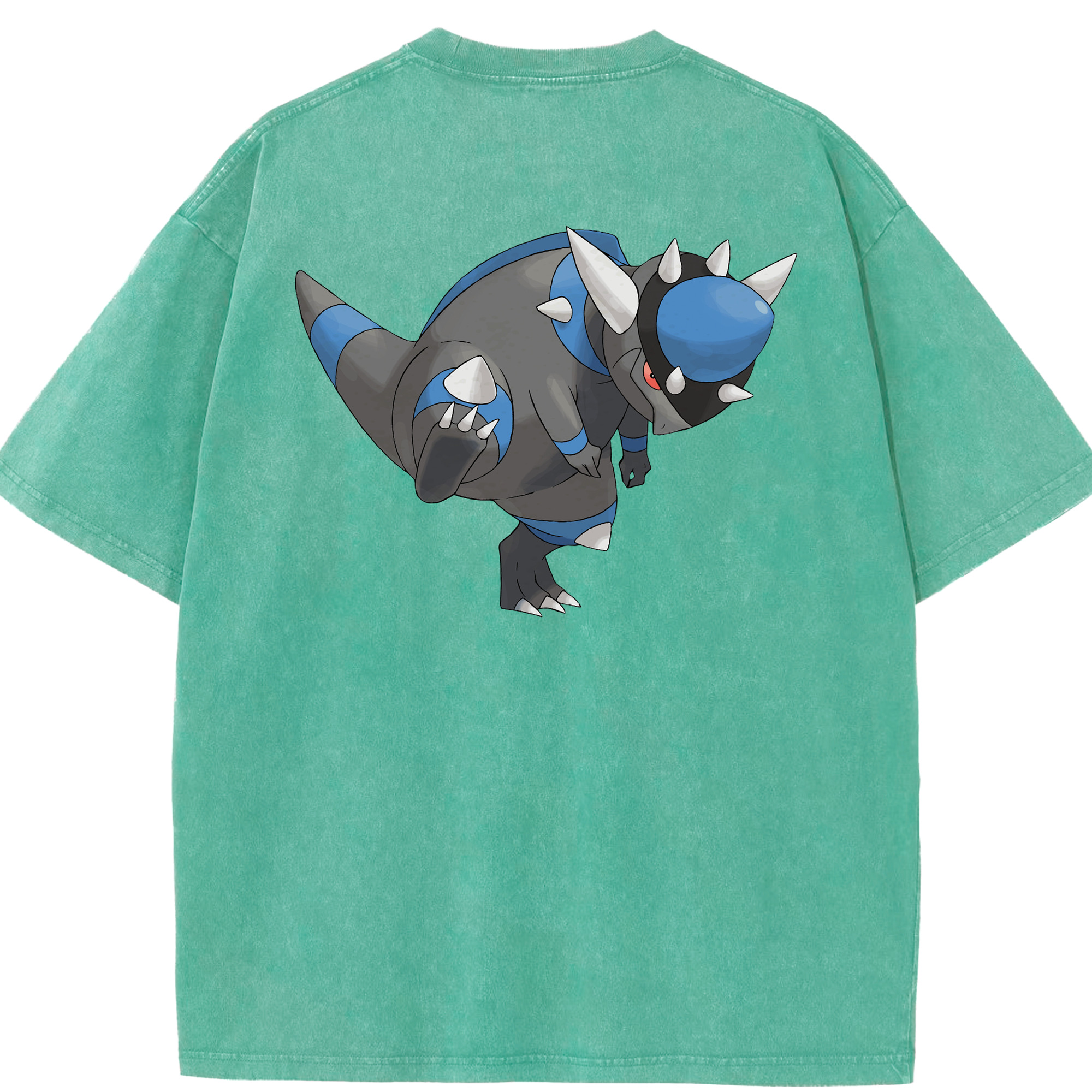 （画像用） ポケットモンスター Pokémon 綿100% ヴィンテージ風 半袖Tシャツ（背面プリント）